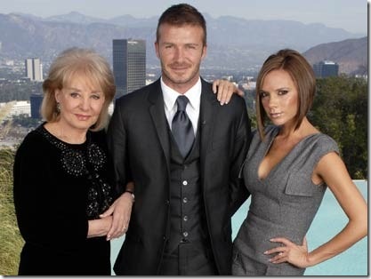 David and Victoria Beckham Barb...
